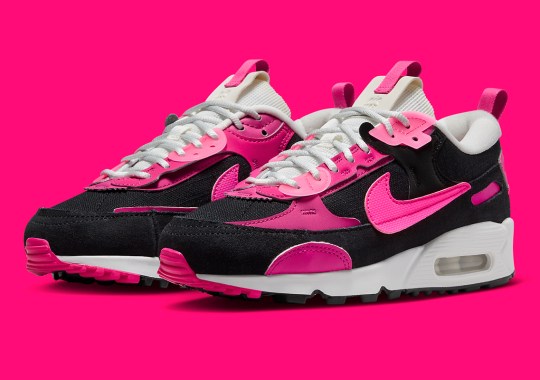 The Nike Air Max 90 Futura Hits Your Area In Black And Pink