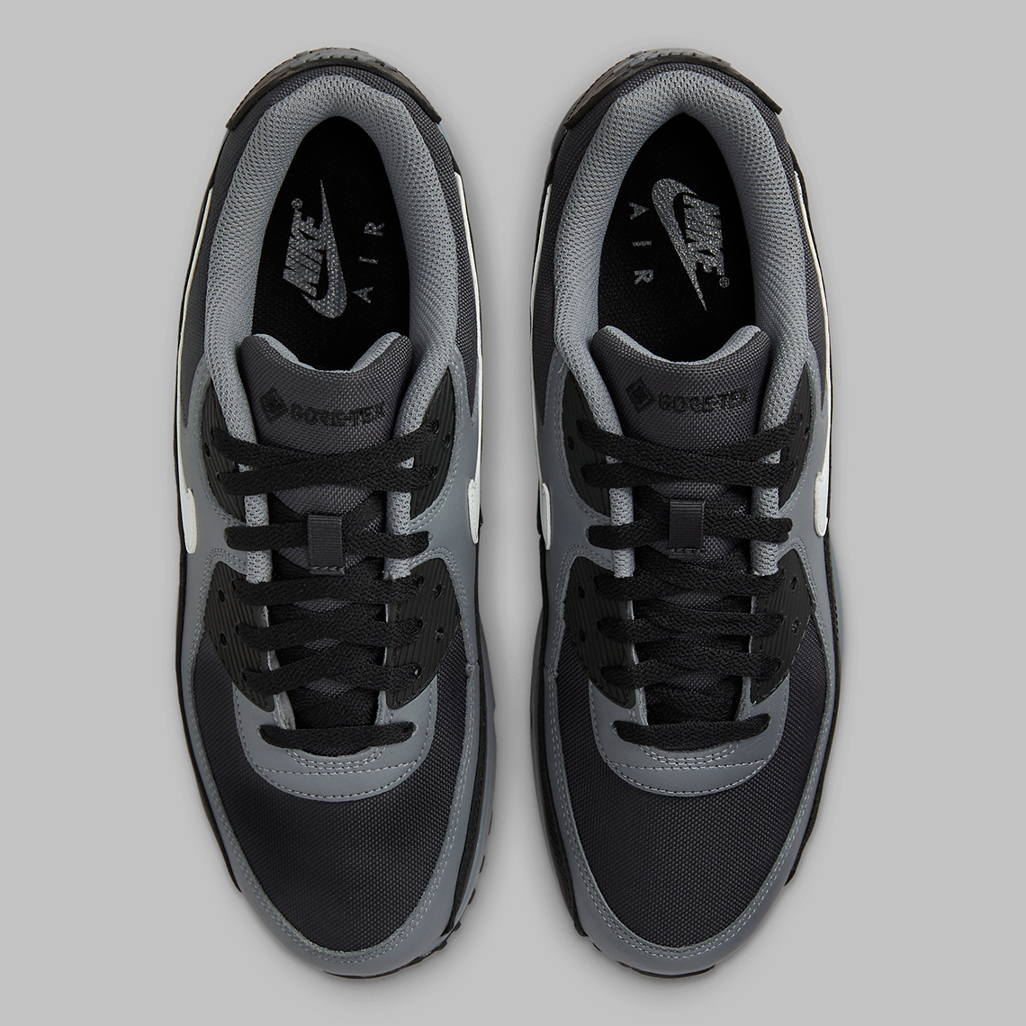 Nike Air Max 90 Gore Tex Grey Black Fd5810 002 5