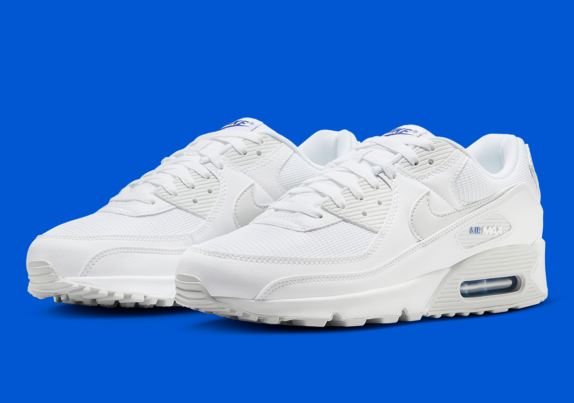 nike air max 90 white photo blue fz7186 100 7