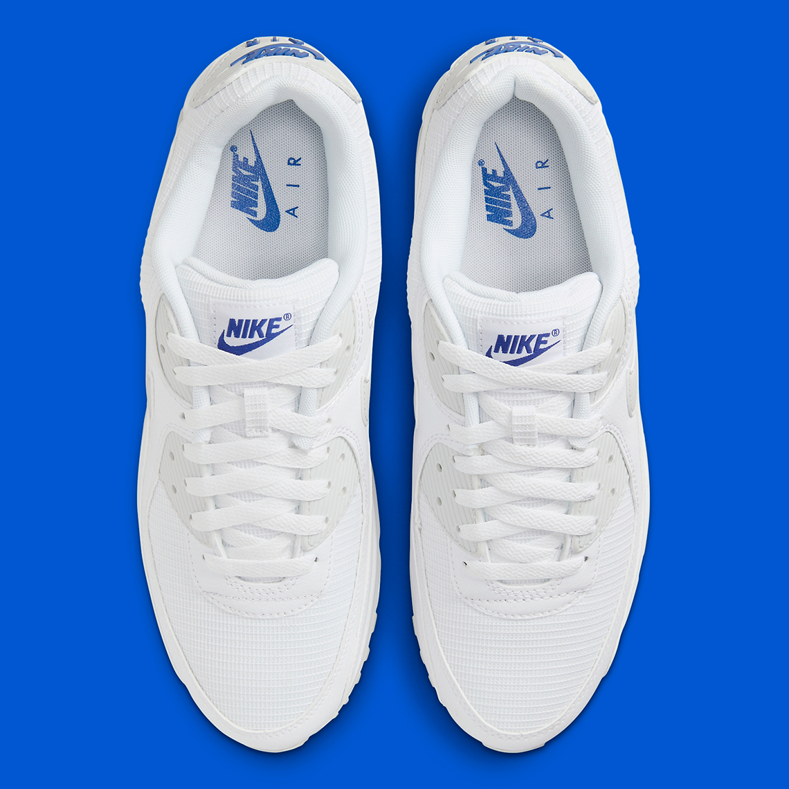 :nike Air Max 90 White Photo Blue Fz7186 100 8