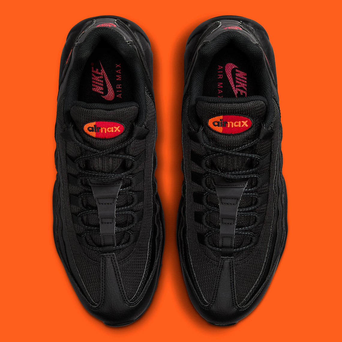 air max 95 black orange
