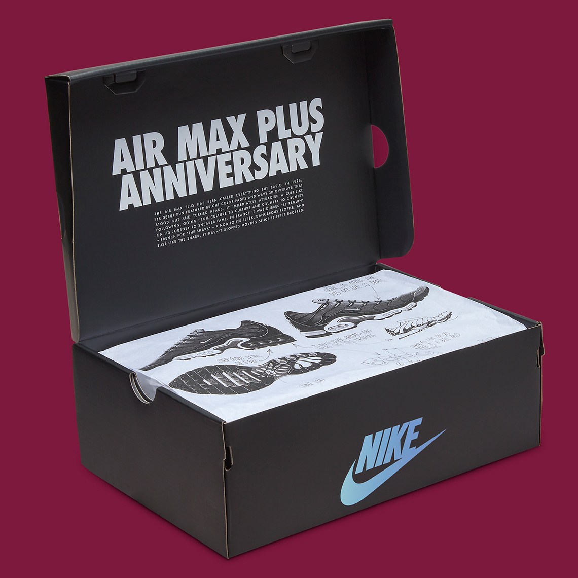 Nike Air Max Plus 25th Anniversary + Miler Set - Tee & Shorts - Royal –  RESTOCK3D