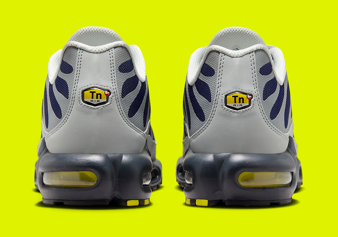 Nike Air Max Plus Grey Navy Yellow Fz4622 001 9