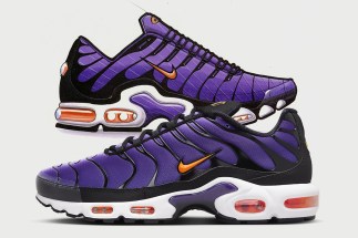 The orange nike Air Max Plus “Voltage Purple” Releases On January 20th