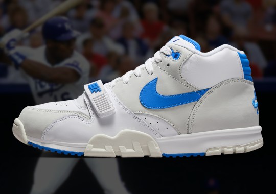 The Nike hours Air Trainer 1 Appears In An Almost Royals Colorway