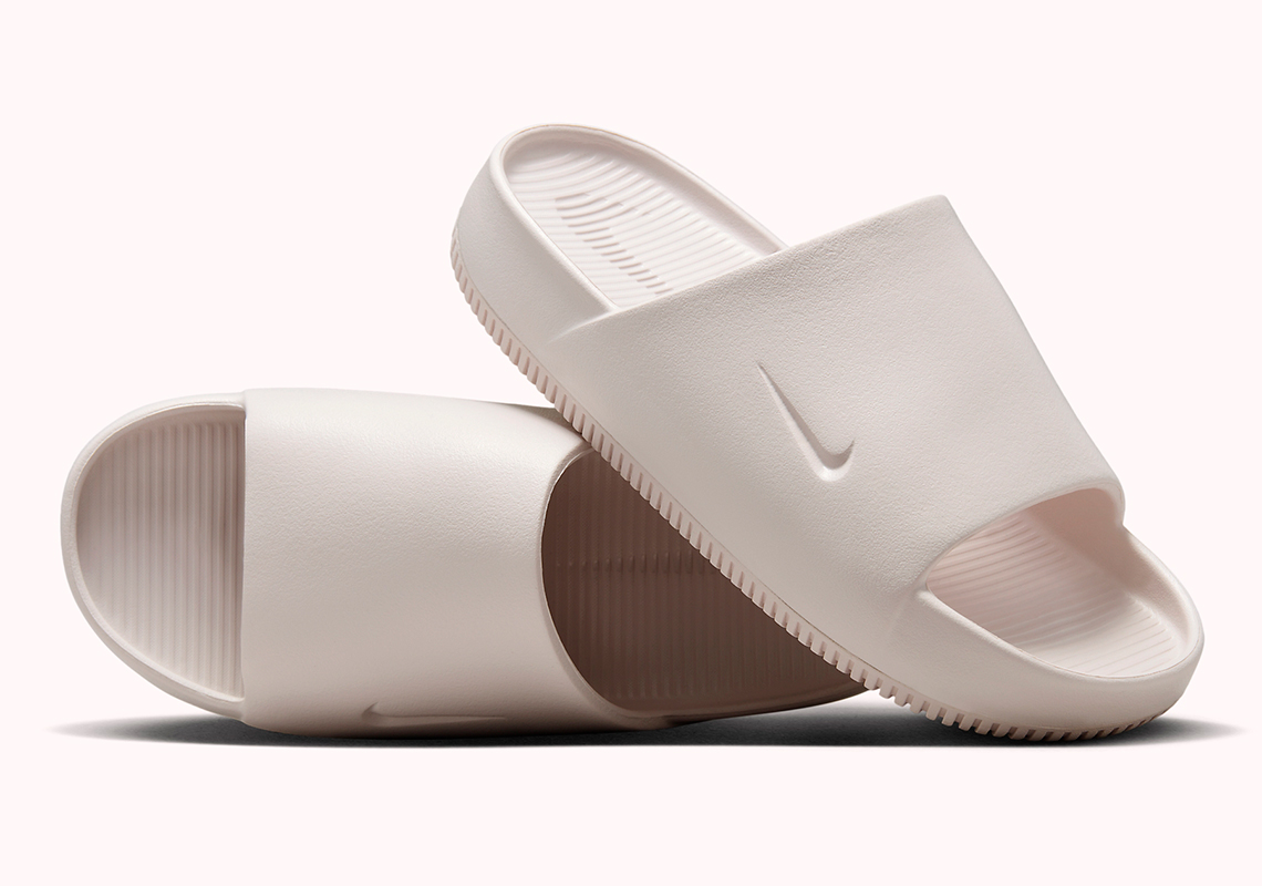 The Nike Calm Slide Freshens Up In A Soft Pink Colorway