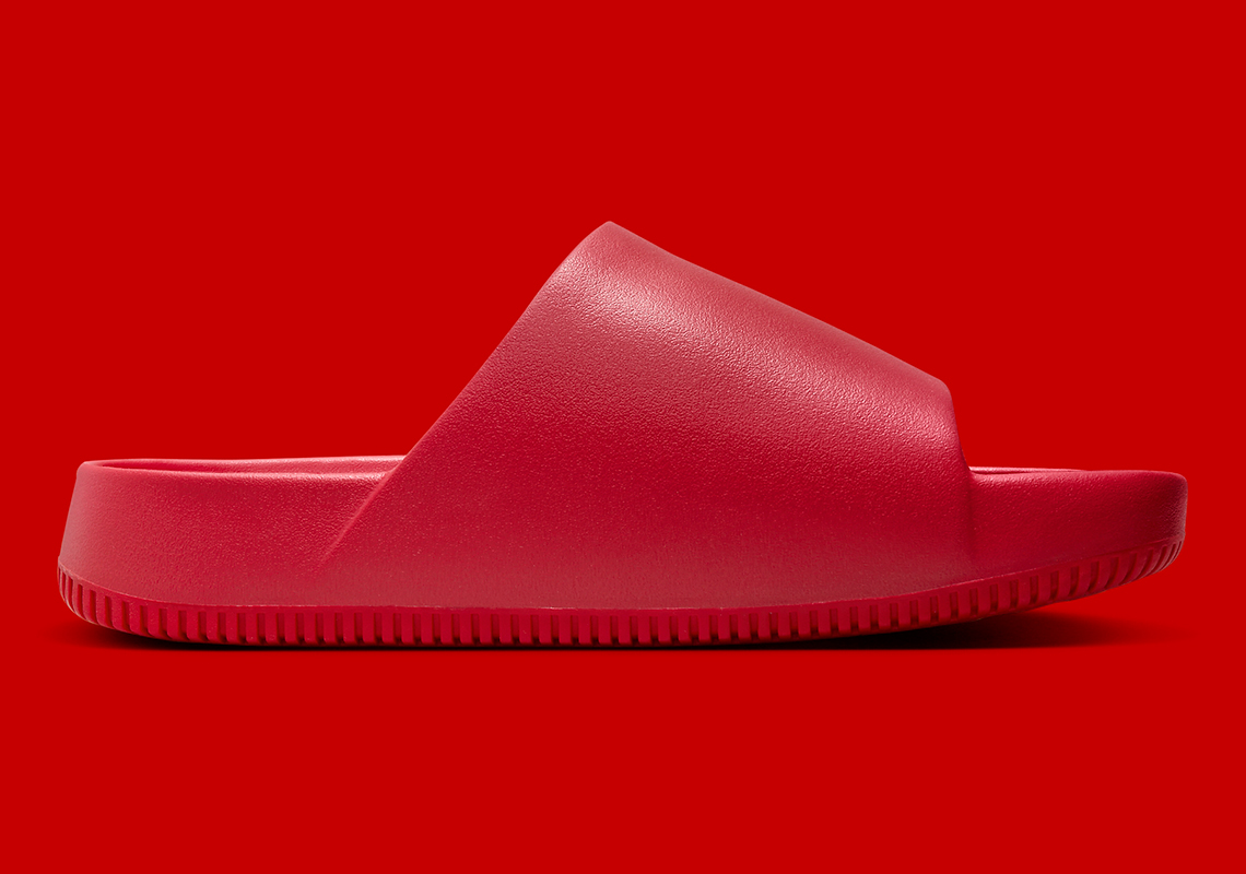 Nike Calm Slide Red Fd4116 600 1
