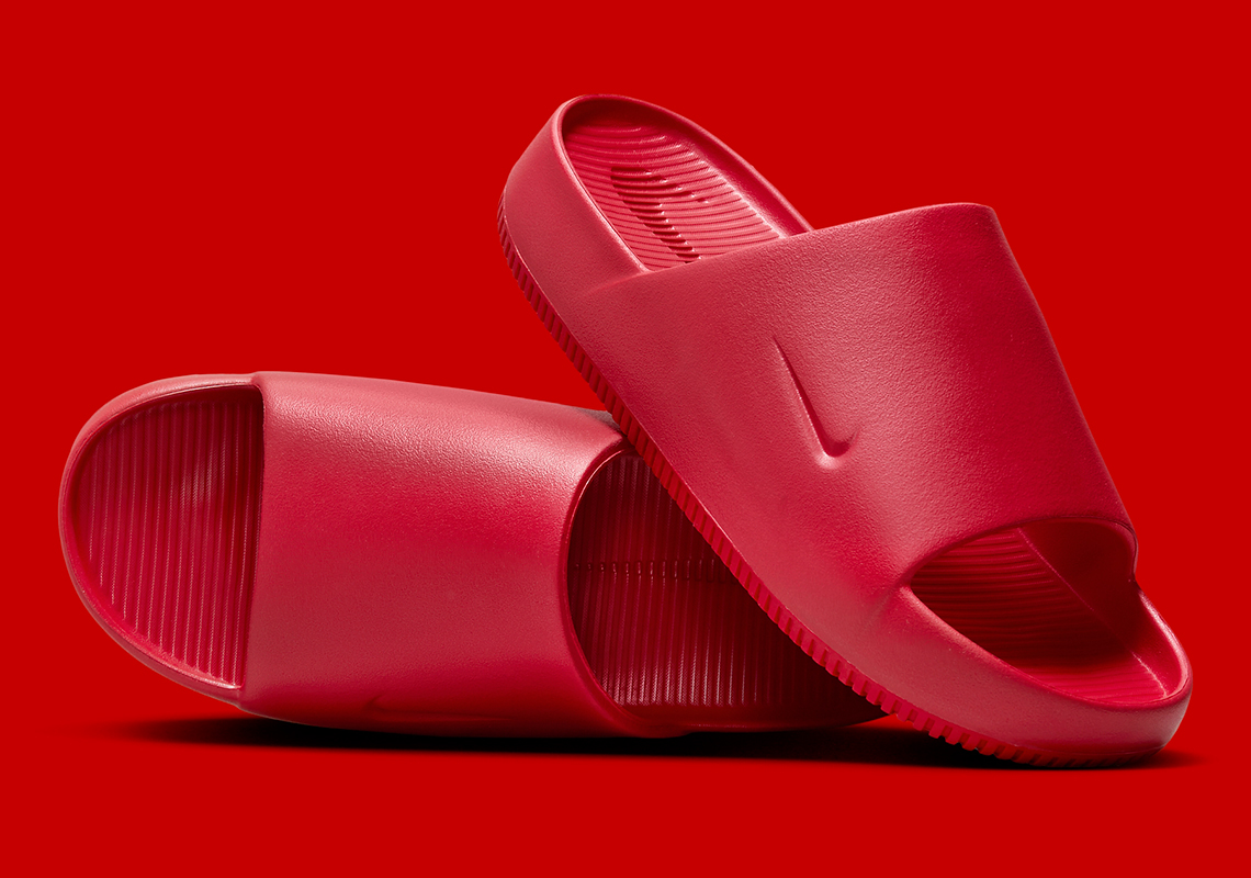 Nike Calm Slide Red Fd4116 600 3