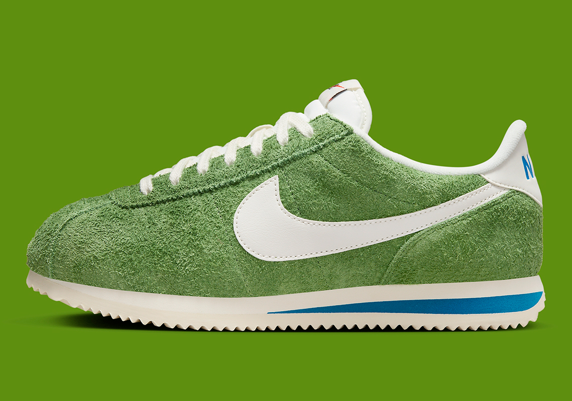 Nike Cortez Green Suede Fj2530 300 2