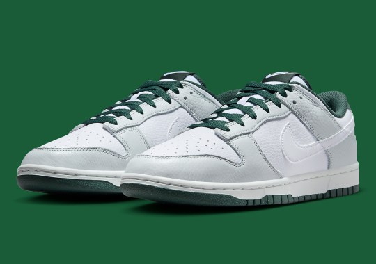 The junior Nike Dunk Low Gears Up For 2024 With A Basketball-Oriented Colorway