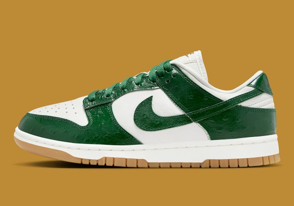 Nike Dunk Low Green Ostrich Gum FJ2260-002 | SneakerNews.com