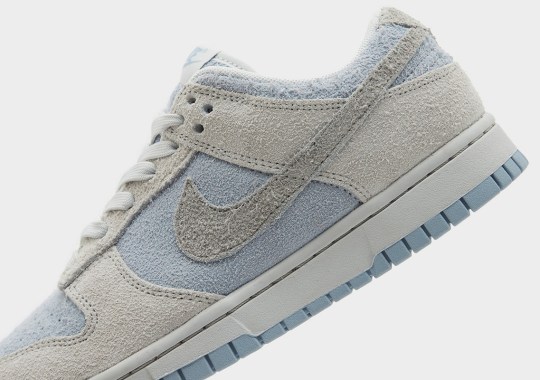 Nike's Dunk Low Takes On Hairy Suede Uppers; Resembles 2003's "Dirty Denim" Pack