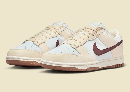 This Nike Dunk Low Next Nature Balances Out “Coconut Milk” With A Dash Of “Smokey Mauve”