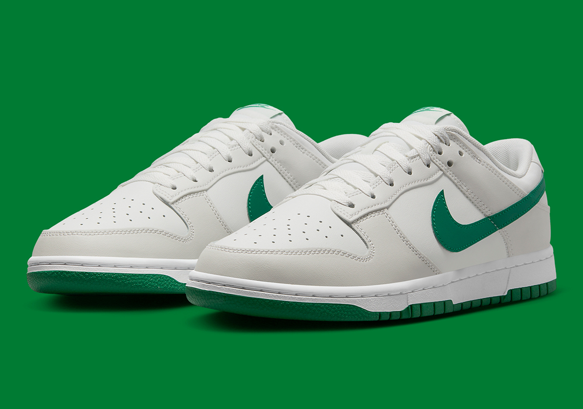 "Malachite Green" Extends Onto The Nike Dunk Low