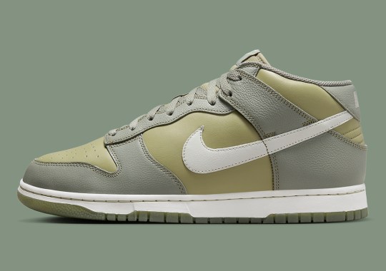 "Dark Stucco" Preps The Nike Dunk Mid For Fall