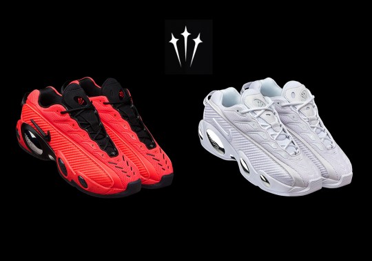 Drake's Nike toddler NOCTA Glide Releases Tonight In Both "Triple White" And "Crimson"