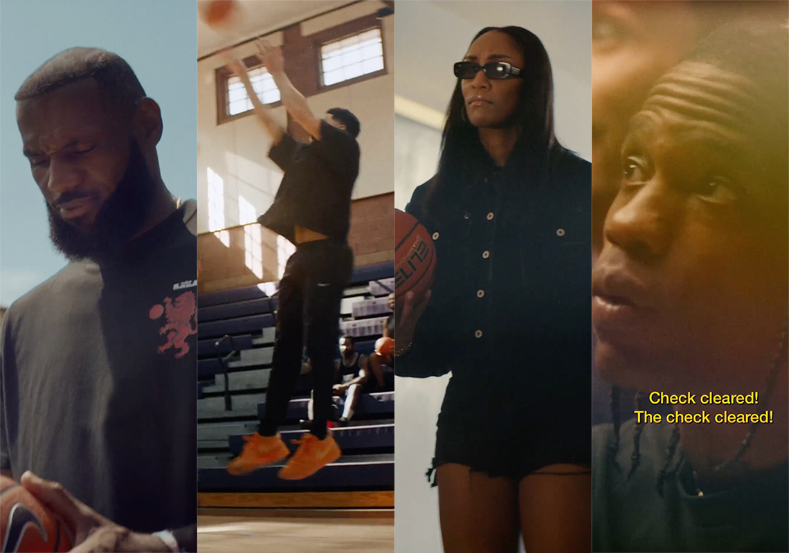 LeBron James, A'ja Wilson, Travis Scott, Devin Booker, And More Appear In Nike's 'Only Basketball' Spot
