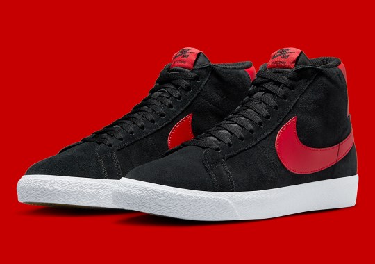 The Nike SB Blazer Mid Engages In Its Own “Bred” Interpretation