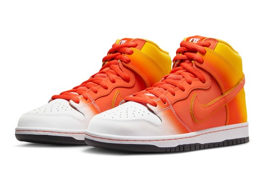 Hate It Or Love It, Candy Corn Flavors The Nike SB Dunk High For Halloween