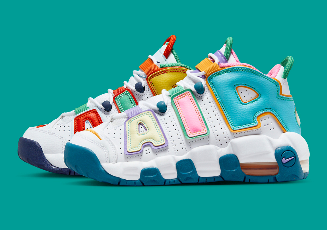 Nike What The Air More Uptempo Gs Multi Color Fq8363 902 7