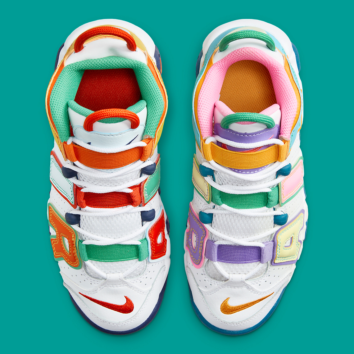 Nike What The Air More Uptempo Gs Multi Color Fq8363 902 9