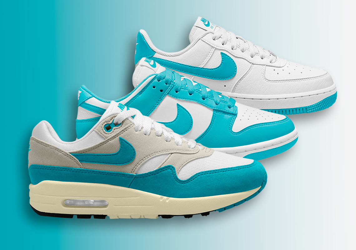 Pack Nike « Dusty Cactus » pour Femme – Air Max 1, Dunk Low