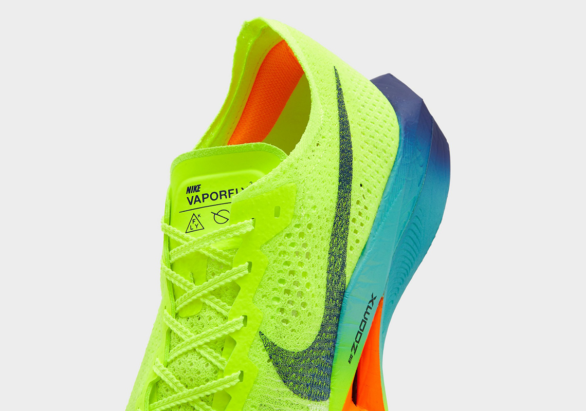 Nike Zoomx Vaporfly 3 Volt Orange Teal 3