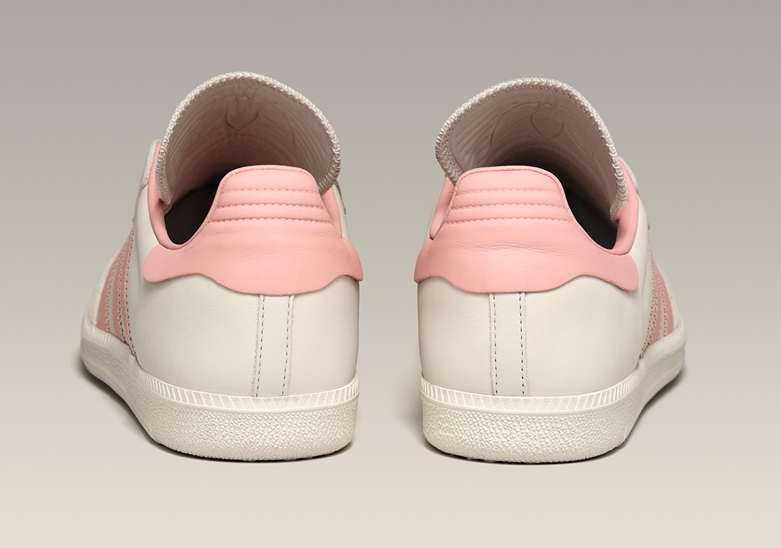 pharrell humanrace adidas samba tan pink release date 2
