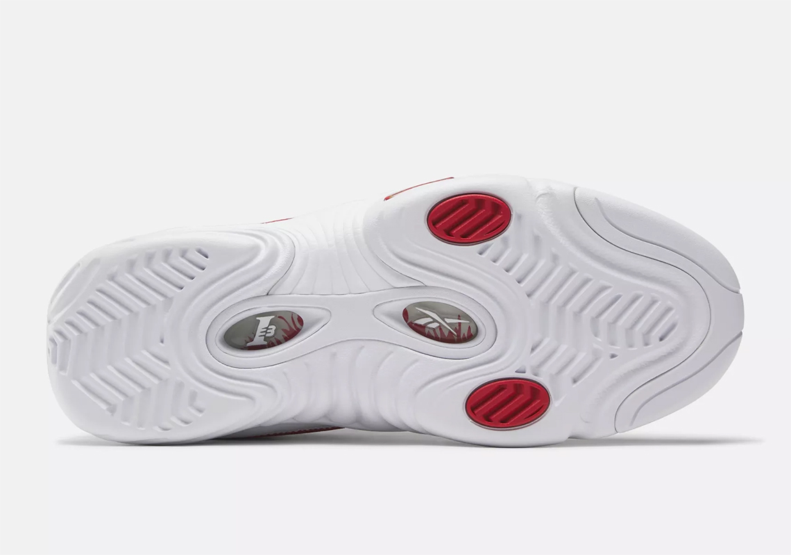 Reebok Sneakers Answer 3 Retro White Flash Red 100070300 5
