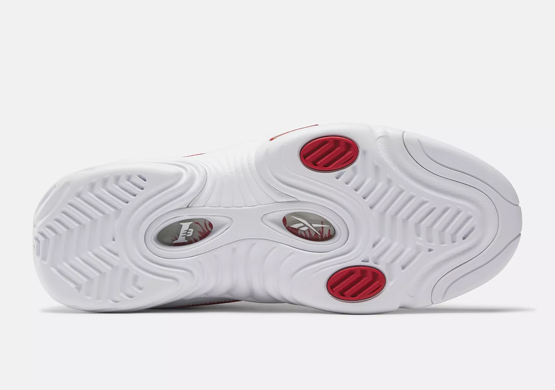 Reebok Answer 3 Retro White Flash Red 100070300 5