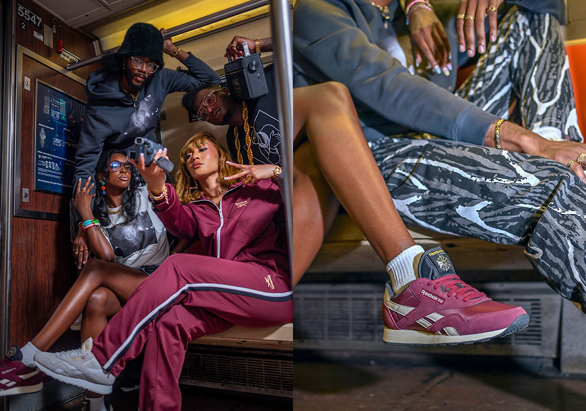 Reebok Classics Celebrates The 50th Anniversary Of Hip Hop With The Club C And Classic Nylon