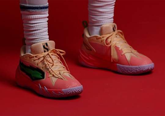 Scoot Henderson Reveals His PUMA Signature Shoe At NBA Media Day