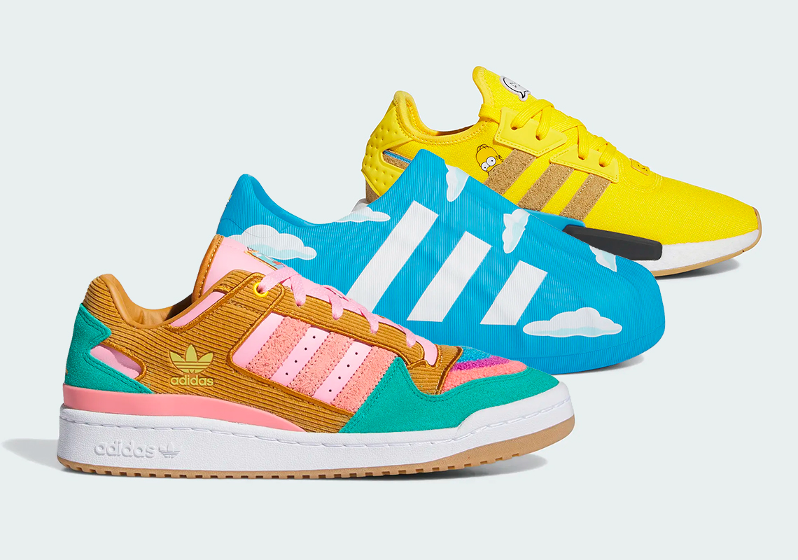 simpsons adidas shoes november 2023 release dates