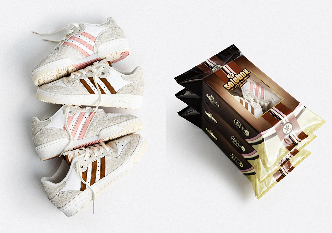 SoleBox and adidas Collaborate to Turn the Rivalry Low Into a Sweet Neapolitan Ice Cream Delight