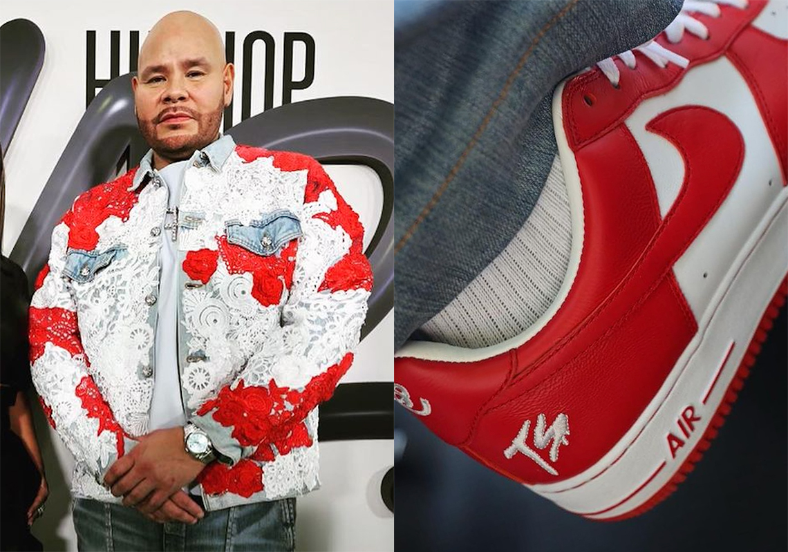 Fat Joe Reveals Red Colorway Of Terror Squad Air Force 1s