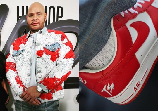Fat Joe Reveals Red Colorway Of Terror Squad Air Force 1s