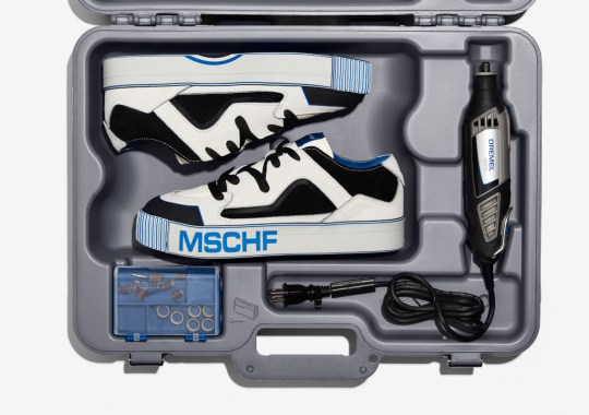 Home Improvement: MSCHF’s Next Shoe Comes With A Dremel 4000 Power Tool