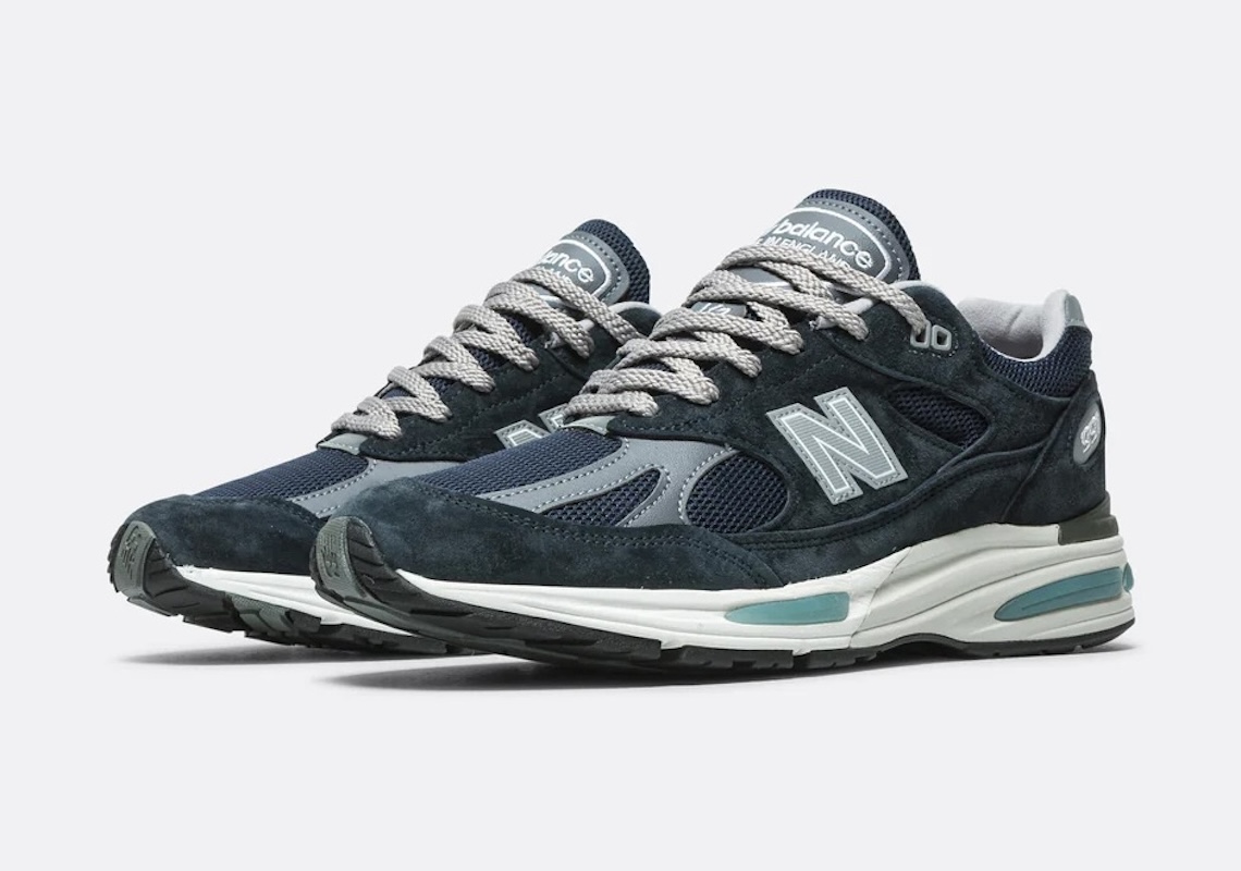 The New Balance 991v2 Appears In Classic "Navy"