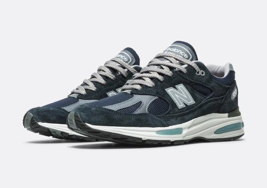 The New Balance 991v2 Appears In Classic “Navy”