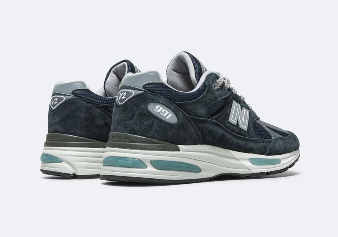 New Balance 991v2 Navy U991NV2 4