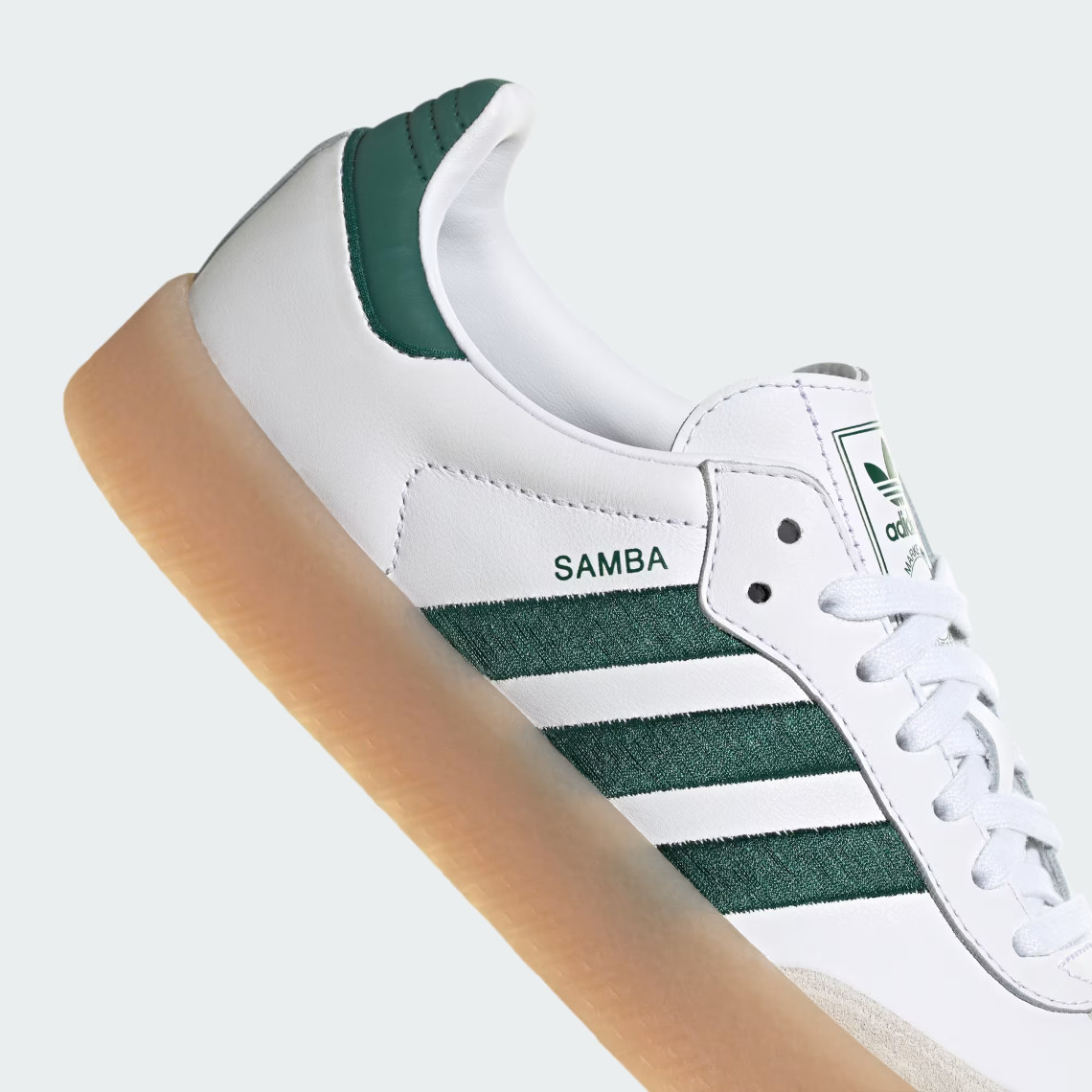 Adidas Sambae White Green Id0440 7