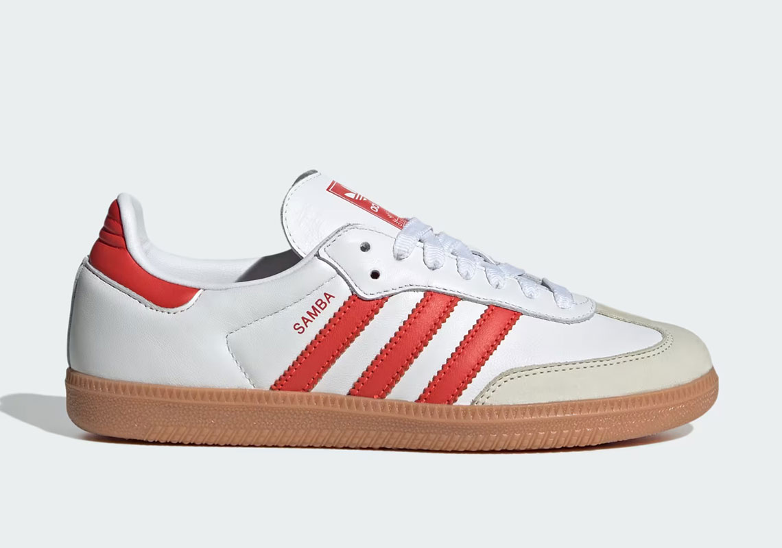 adidas Superstar samba og solar red IF6513 1