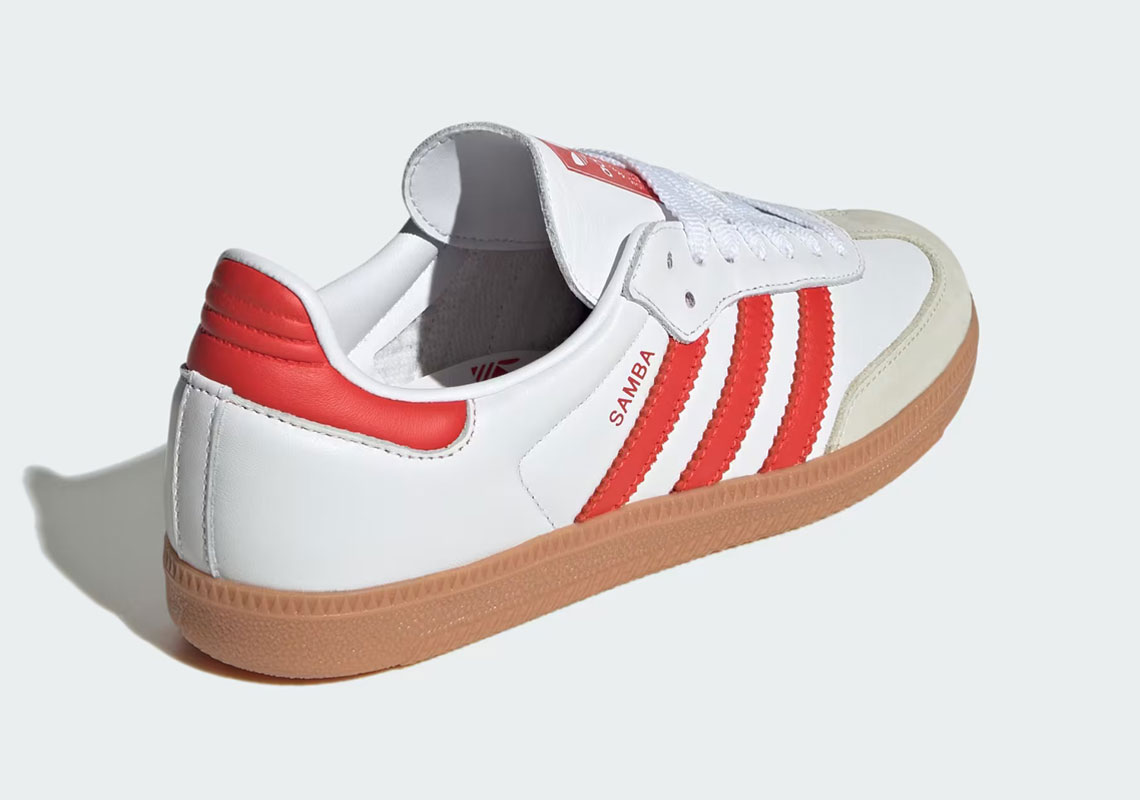 adidas Superstar Samba Og Solar Red If6513 6