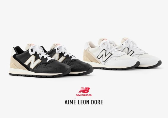 Aimé Leon Dore And New Balance Wrap The 996 In Premium Leathers
