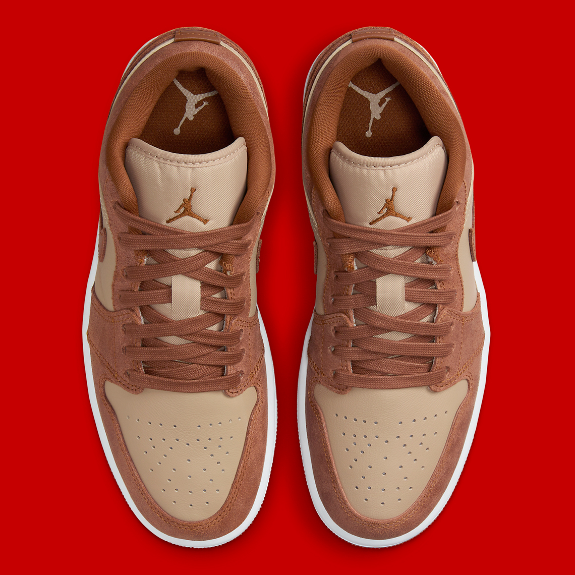 Кросівки жіночі в стилі nike air jordan 1 mid gs sonics Tan Brown Fj3453 200 8