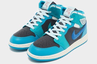 This Hornets-Colored Air Jordan 1 Mid Is “Unrevealed By The Greatest”