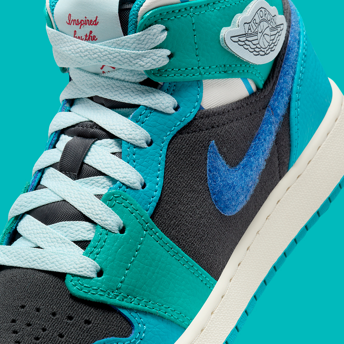 Jordan 1 Mid Ice Blue Sail Gs Inspired By The Greatest Fj9482 004 2