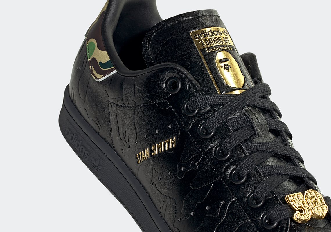 Bape Stan Smith Black 3