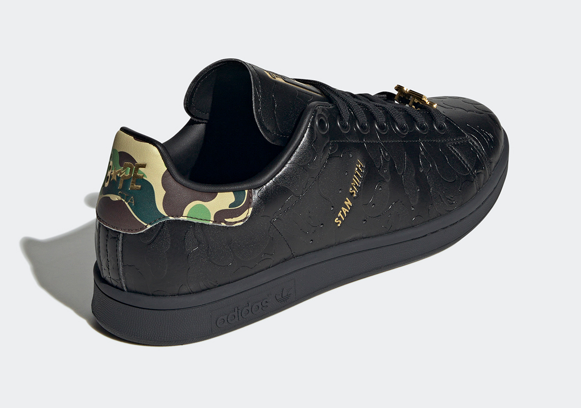 Bape Stan Smith Black 5