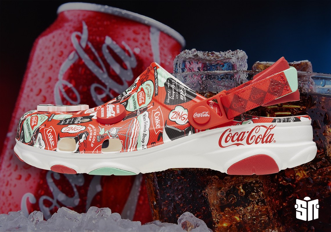 New Crocs Coca Cola Coke All-TerraIn Clog Men’s Size 11 Red / White 209312-100 New Crocs Coca Cola Coke All-TerraIn Clog Men main image 3